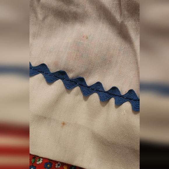 VINTAGE Handmade Raggedy Ann Doll 19 Red Dress - Picture 7 of 7